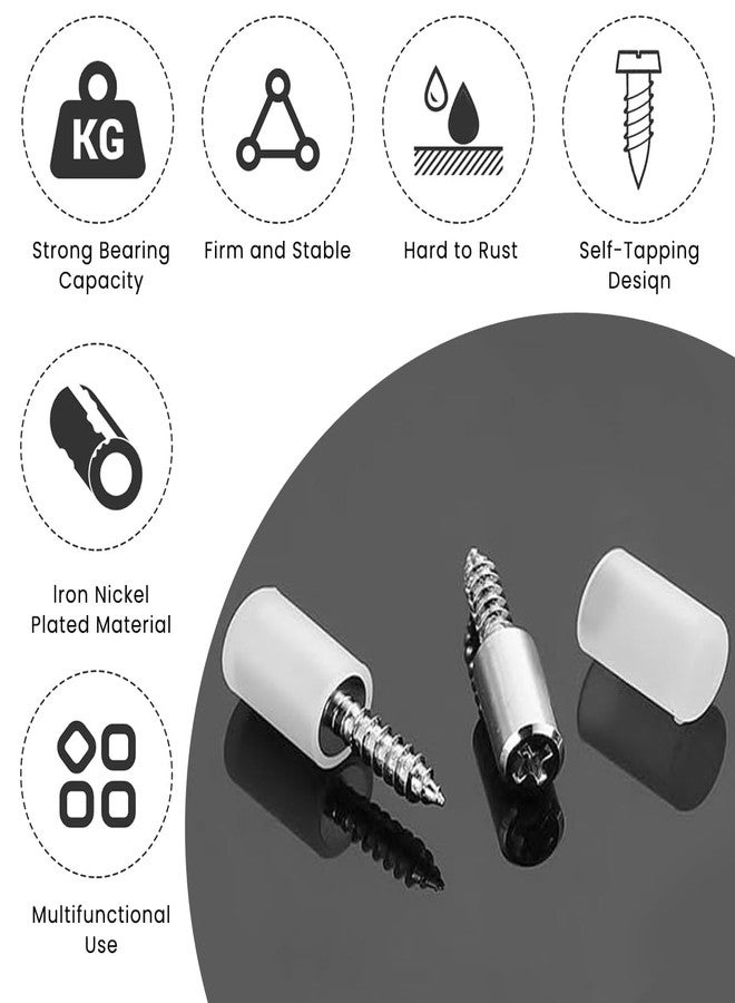 SPRADE 20PCS Shelf Support Pegs, Shelf Pins with Anti-Slip Silicone Sleeve, Pegs for Shelves for Kitchen Cabinet, Cupboard, Bookcase, Closet and Wooden Case SPRADE® - Image 4
